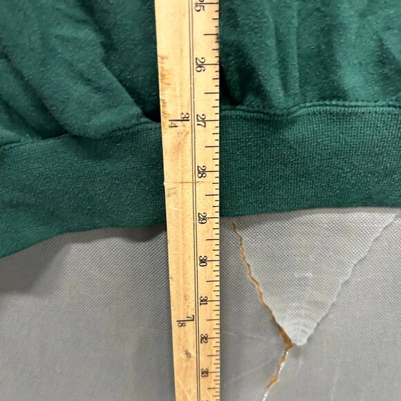 VTG 1996 Atlantic Coca-Cola Days Green Santa Sweatshirt Santee XXXL USA Made - Picture 6 of 7